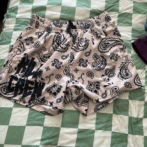 Paisley Print Women's Shorts